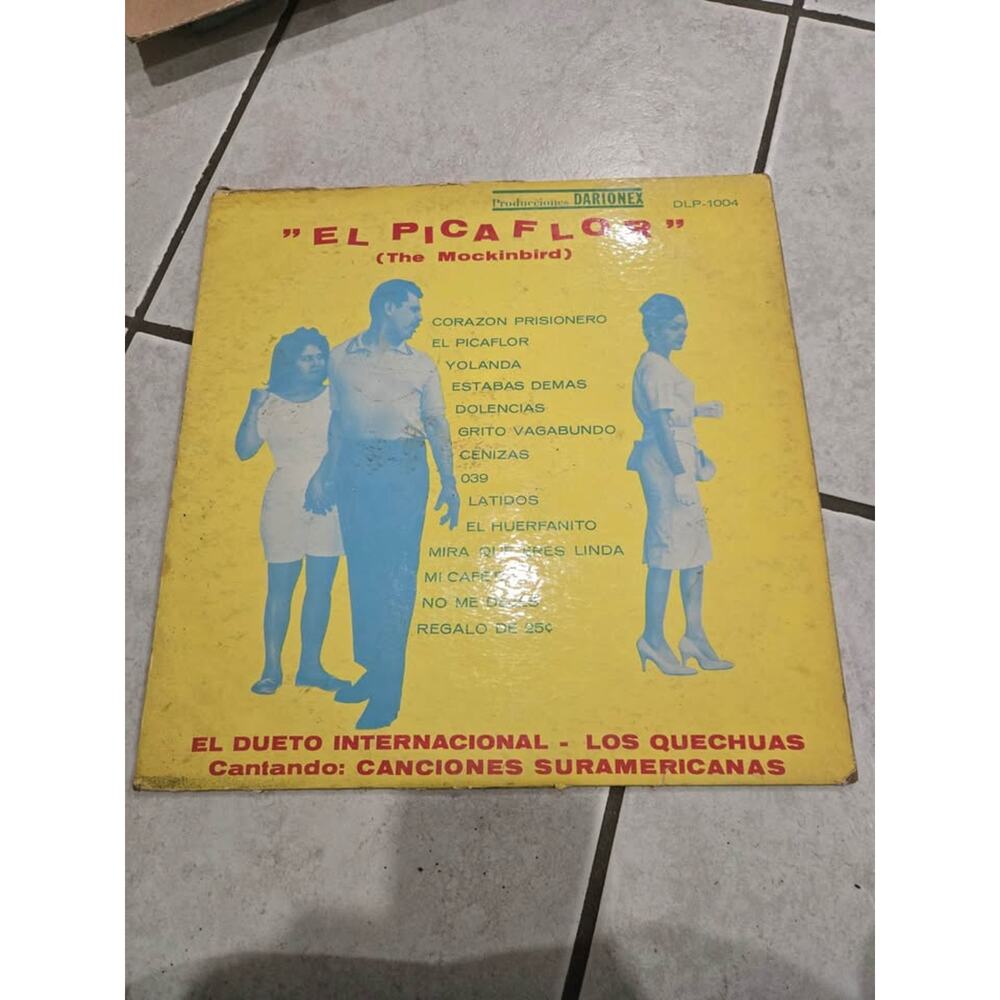 El picaflor the mockingbird rare vintage vinyl record